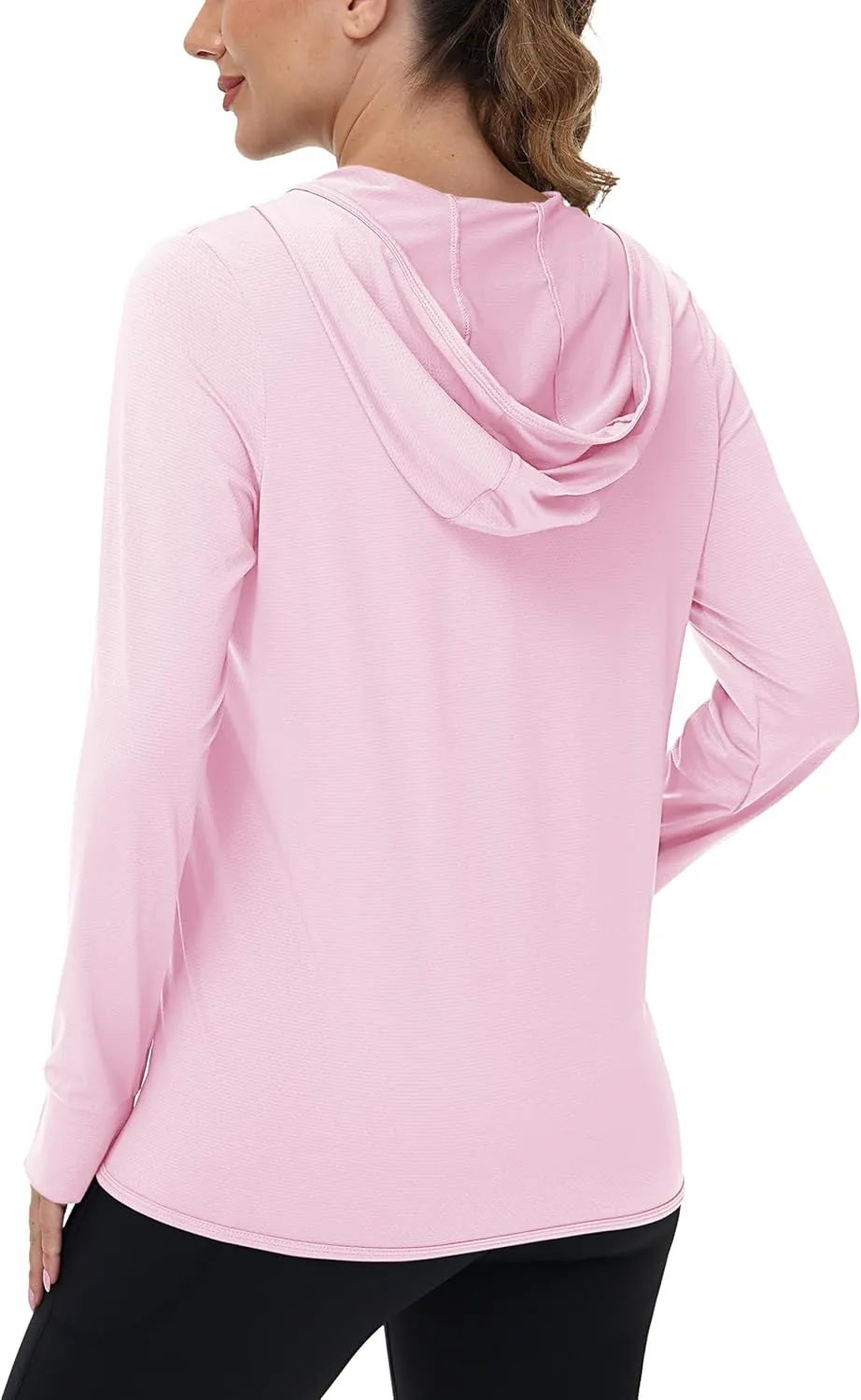TACVASEN Women's Sun Hoodies Lightweight Jacket for Women Zip Up UPF 50  UV Shirt Long Sleeves