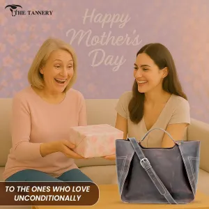 Tannery Genuine Full Grain Leather Shoulder Tote Bag for Women Large Handbag Ladies Purse Adjustable Strap Satchel Travel Bag