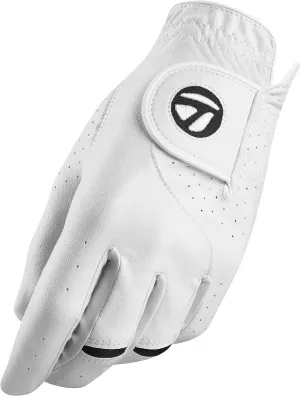 TaylorMade Golf STRATUS TECH CADET GLOVE 2-PACK (WHITE, X-LARGE), WHITE(X-LARGE, WORN ON LEFT HAND)