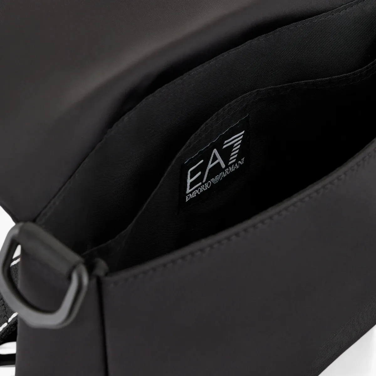 Technical Crossbody Bag With Logo Tape