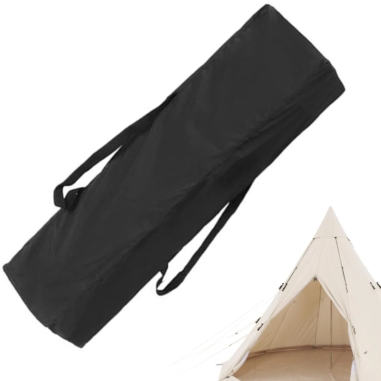 Tent Bag- Duffle Bag Outdoor Rolling Canopy StoragLong Duffle Bag, Waterproof Luggage Bag, Waterproof, Foldable Thickened 420D Oxford Cloth Tent Storage Bag With Carrying Straps For Outdoor Activities