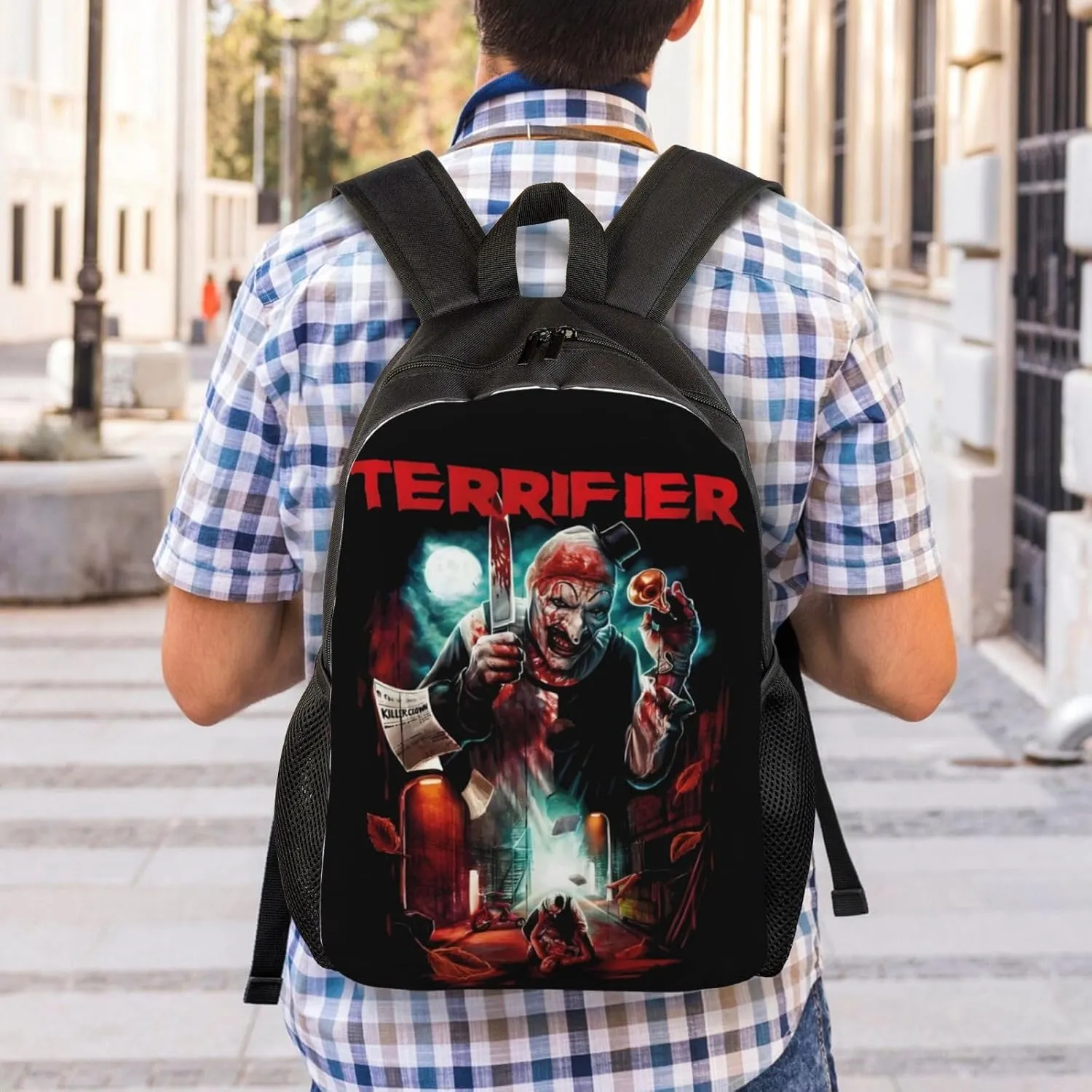 Terrifier Backpack, Leisure Travel Sports Backpack, Lightweight And Large Capacity