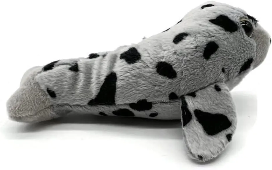 The Petting Zoo, Mermaid Doll with Harbor Seal Stuffed Animal, Gift for Girls, Plush Doll with Seal Plush Toy, 16 Inches (Brunette)
