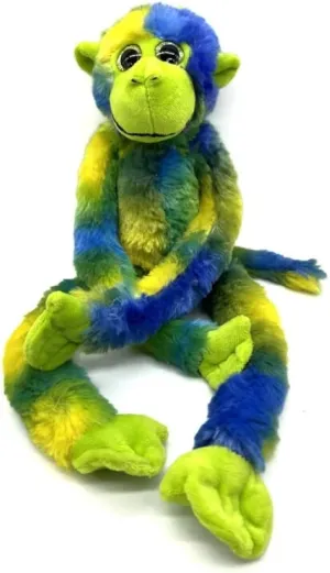The Petting Zoo Monkey Stuffed Animals, Plush Toys for Girls and Boys, Monkey Plush Toy, Tie Dye -20 inch (Dark Green)