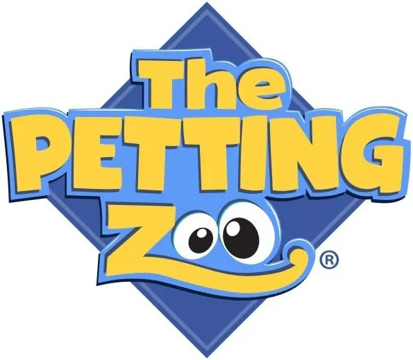 The Petting Zoo Monkey Stuffed Animals, Plush Toys for Girls and Boys, Rainbow of Colors-20 Inches (Blue)