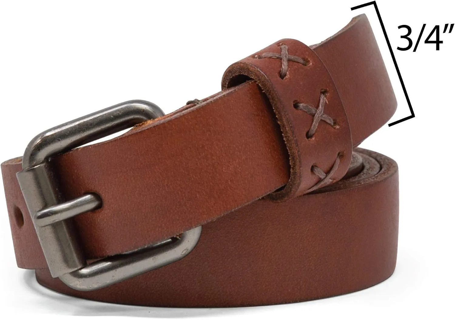 Timberland Women's Casual Leather Belt for Jeans
