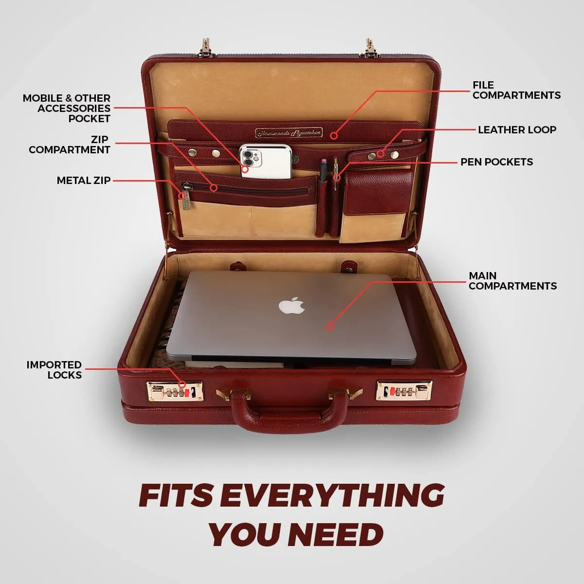 Top-tier options Suitcase Briefcase Affordable luxury Office Expandable