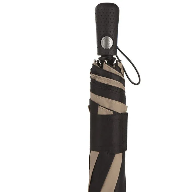 Totes Men's Golf Size Folding Umbrella with Sunguard Technology