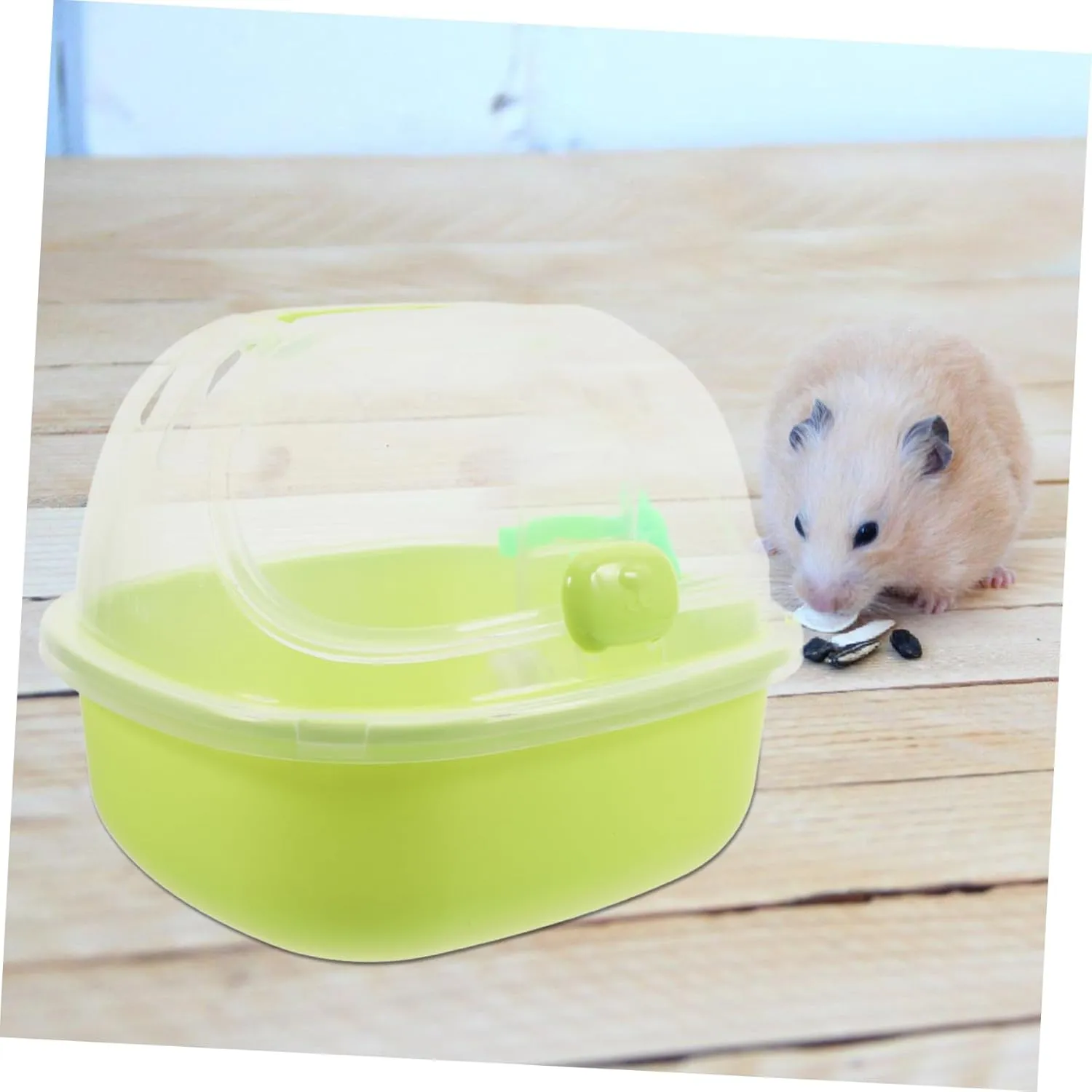 Totority Small Pet Carrying Box Portable Hamster Carrier Cage for Travel Outdoor Use Design Compact Hamster Supply for and Comfortable Transport