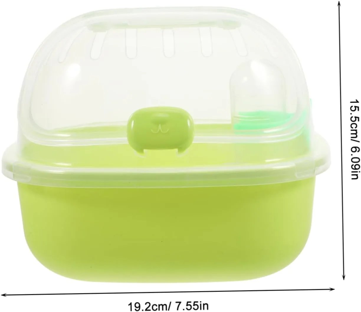 Totority Small Pet Carrying Box Portable Hamster Carrier Cage for Travel Outdoor Use Design Compact Hamster Supply for and Comfortable Transport
