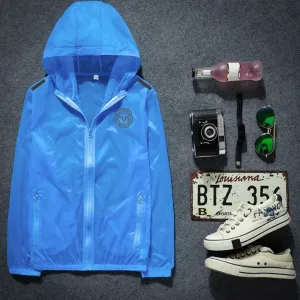 Transparent Light X Jacket Blue