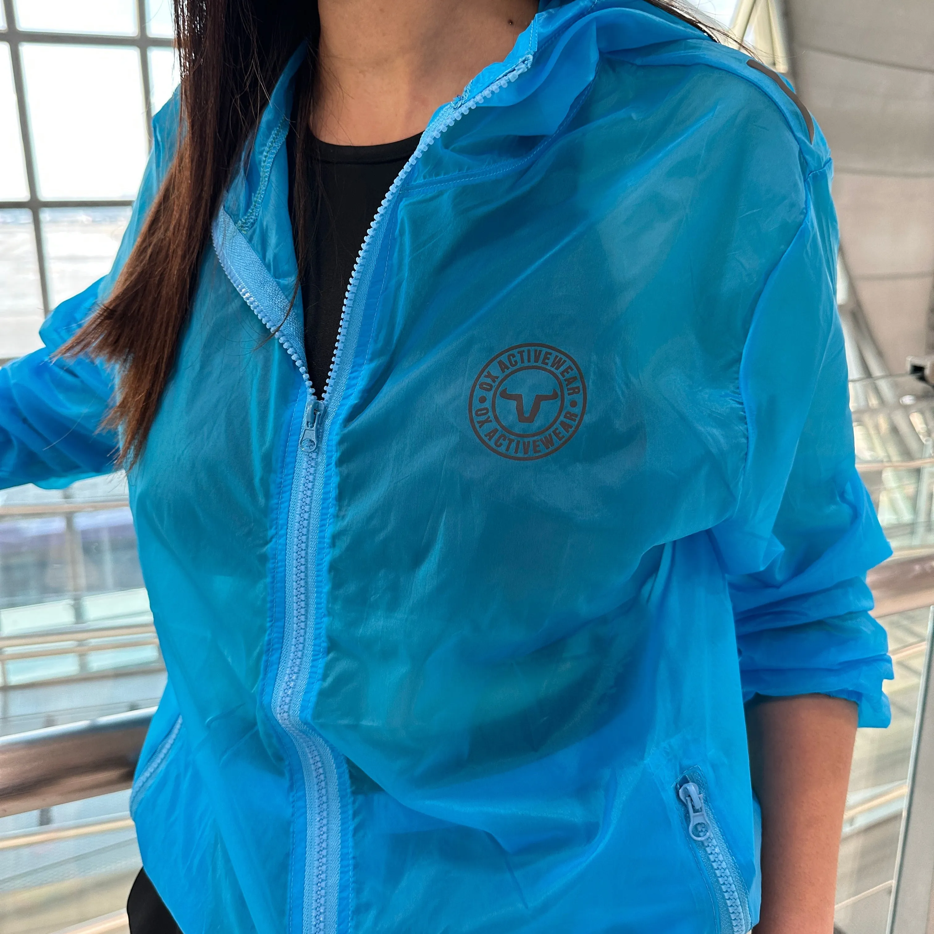 Transparent Light X Jacket Blue