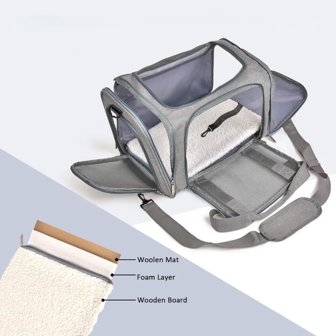 TSA Approved Small Pet Carrier for Cats and Dogs