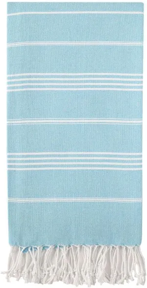 Turkish Beach Towels - Pack of 4, Over Sized 40"x75" Vacation Beach Camping and Adventure Essential Super Absorbent Quick Dry Sand Free Multi-Color Pack Lightweight Comfortable Stylish