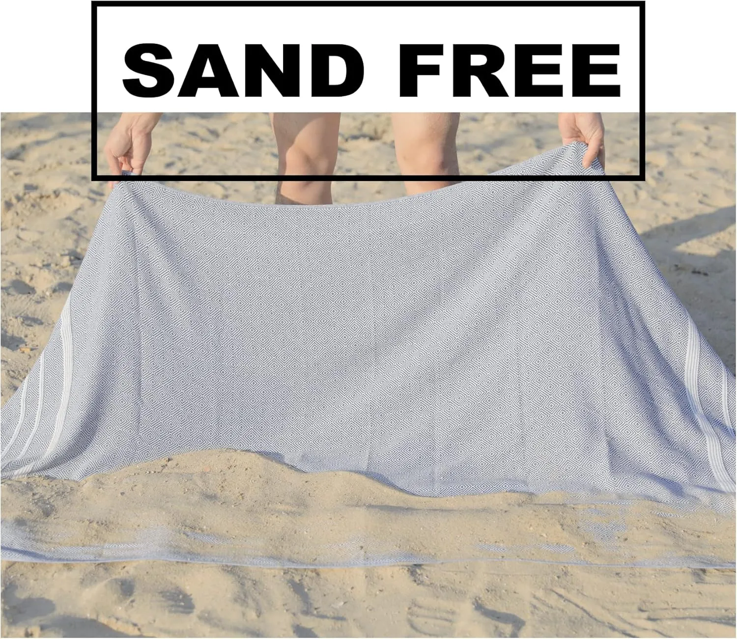 Turkish Beach Towels Vacation Essentials Quick Dry Absorbent Adult Oversized Bath Pool Swim Long Towel Lightweight Thin Fast Drying Over The Lounge Chair Towel Sand Repellent Anti Green
