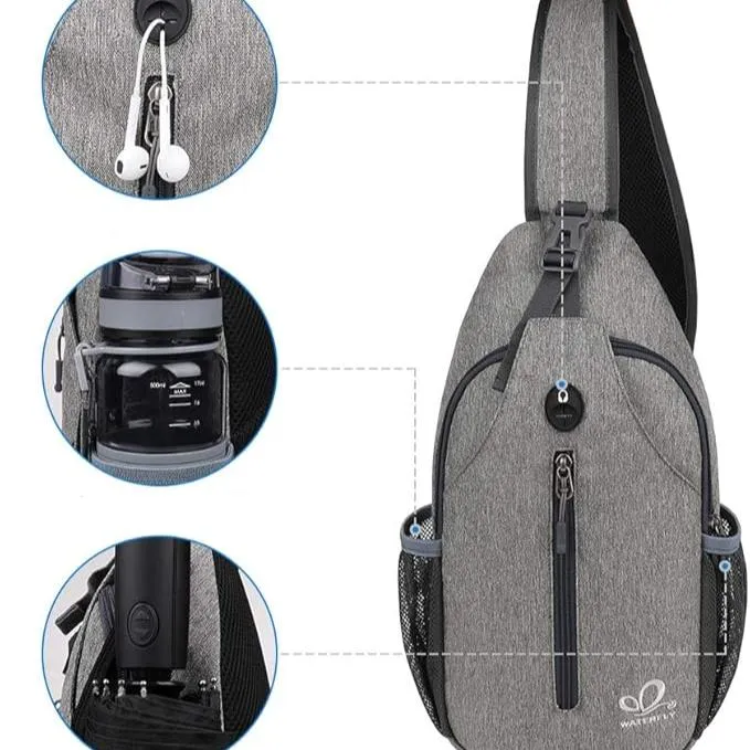 Tyler | Ergonomic Sling Backpack for Everyday and Outdoor Use