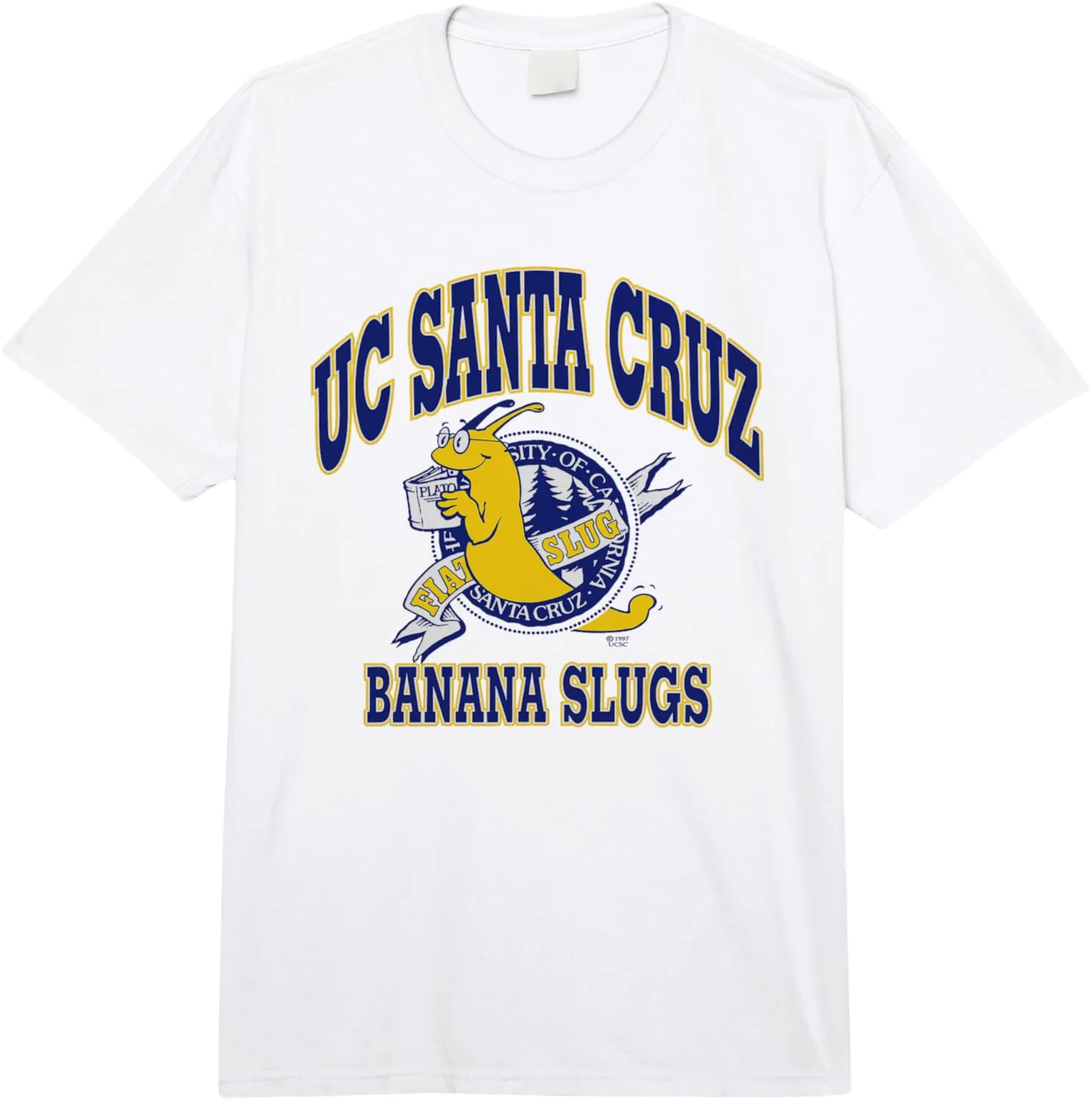 UC Santa Cruz UCSC Pulp Fiction Banana Slugs Comfort Colors Adult Heavyweight T-shirt