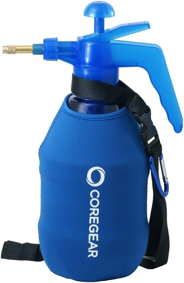 (Ultra Cool XL) USA Misters 1.5 Liter Personal Pump Water Mister & Sprayer with Full Neoprene Jacket…