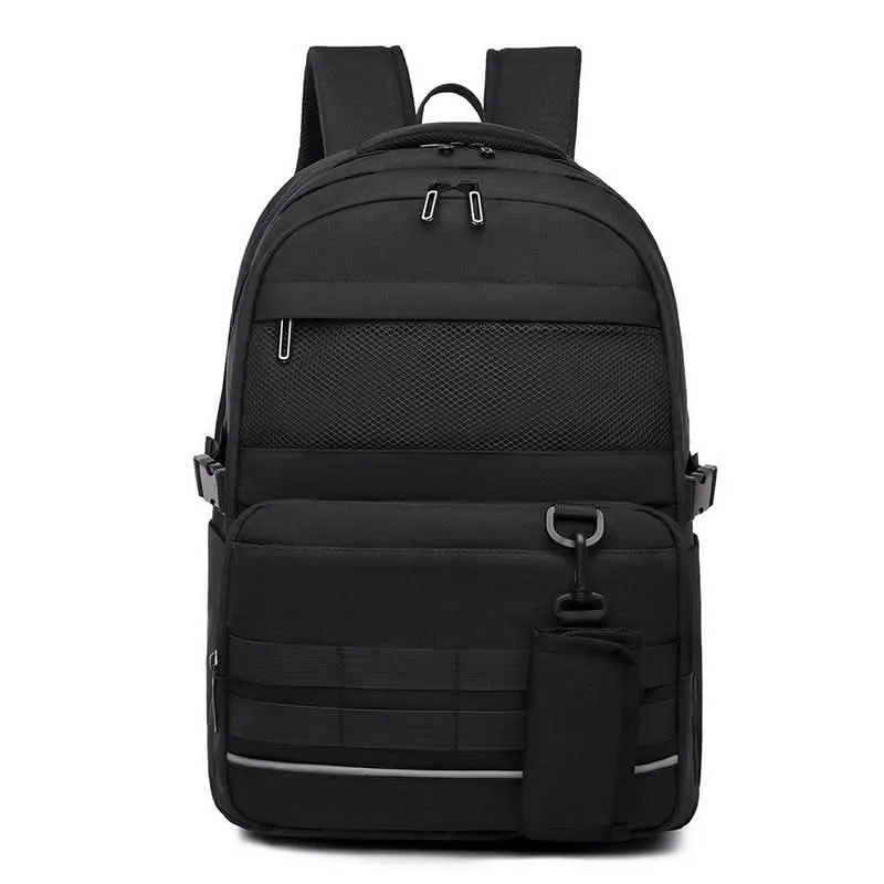 Unisex Korean Trend Student Backpack - 15-Inch Laptop Bag