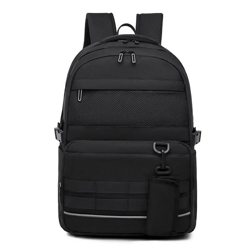 Unisex Korean Trend Student Backpack - 15-Inch Laptop Bag