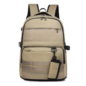 Unisex Korean Trend Student Backpack - 15-Inch Laptop Bag