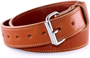 Urban Carry Premium EDC Belt - USA Made Bullhide Leather Concealed Carry Holster Belt | Single-Ply 1.5" Wide | Tactical CCW