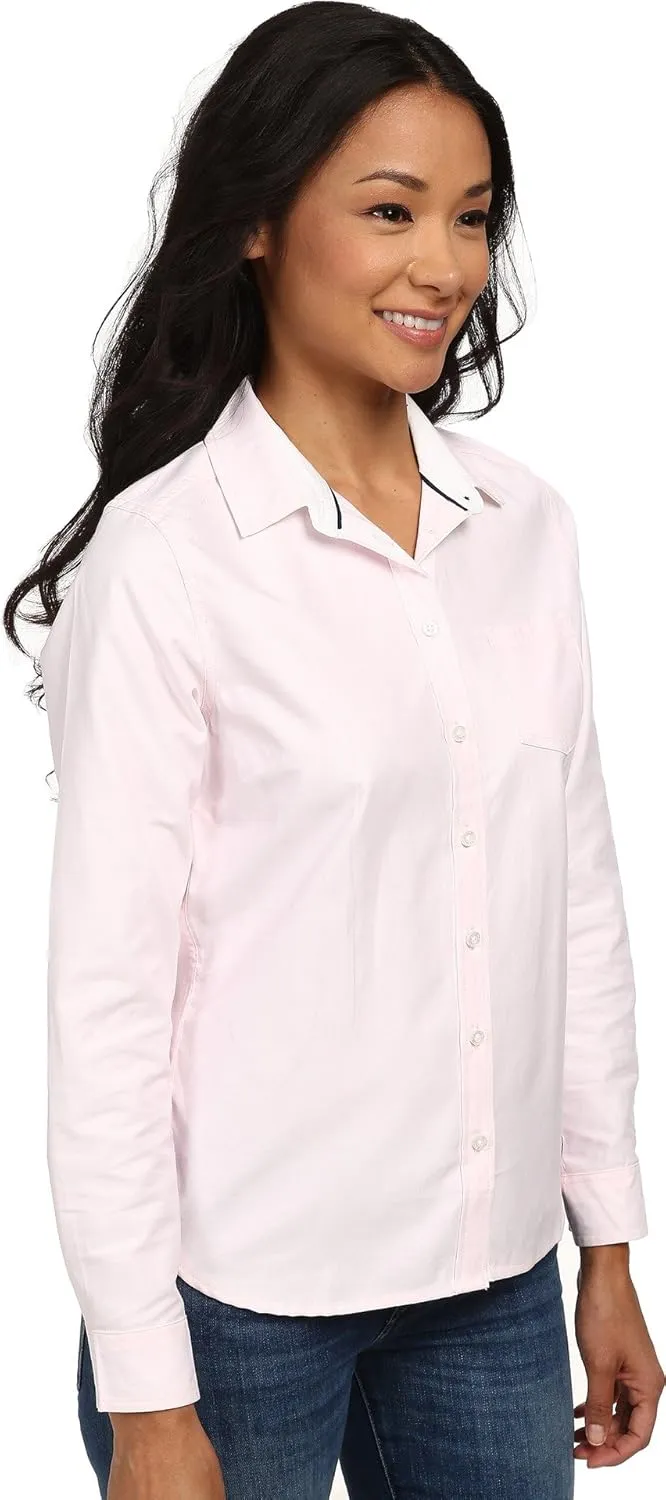 U.S. Polo Assn. Juniors' Long Sleeve Solid Oxford Woven Shirt