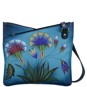 V Top Multi compartment Crossbody - 8326