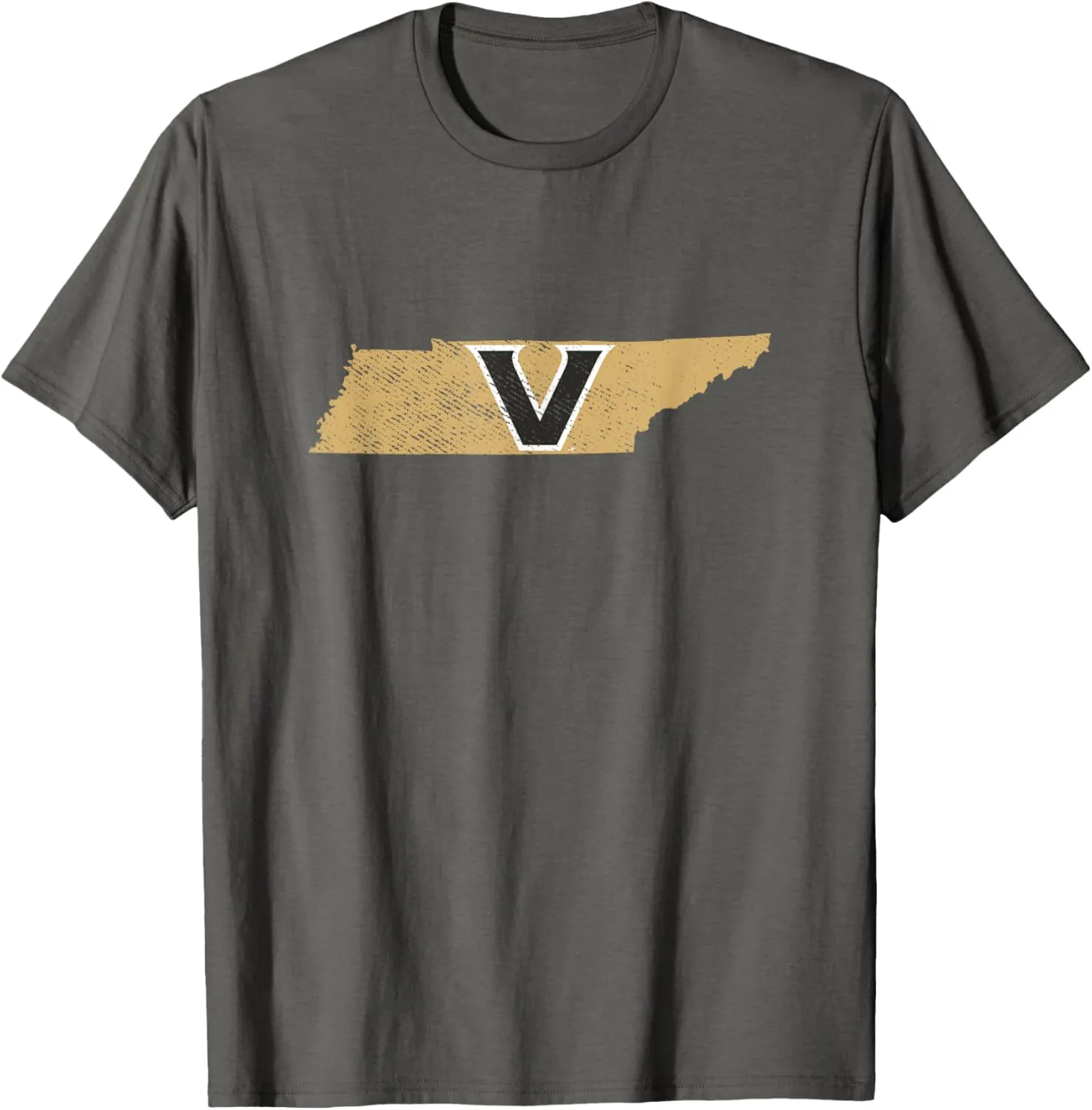 Vanderbilt University Commodores State Shape T-Shirt