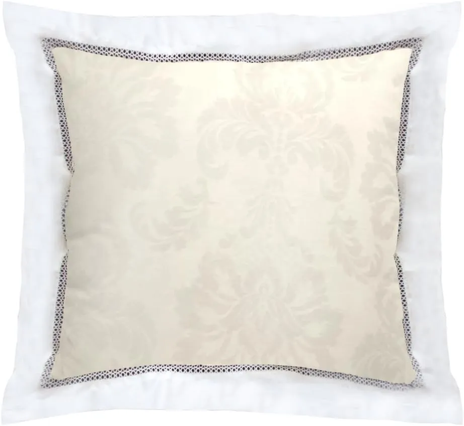Veratex V-Era Pillow Sham, Euro, Ivory