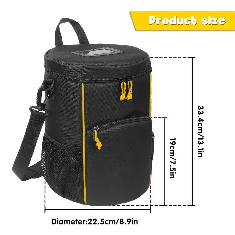 Versatile Crossbody Pickleball & Tennis Bag 22.5 X 22.5 X 33.4 Cm