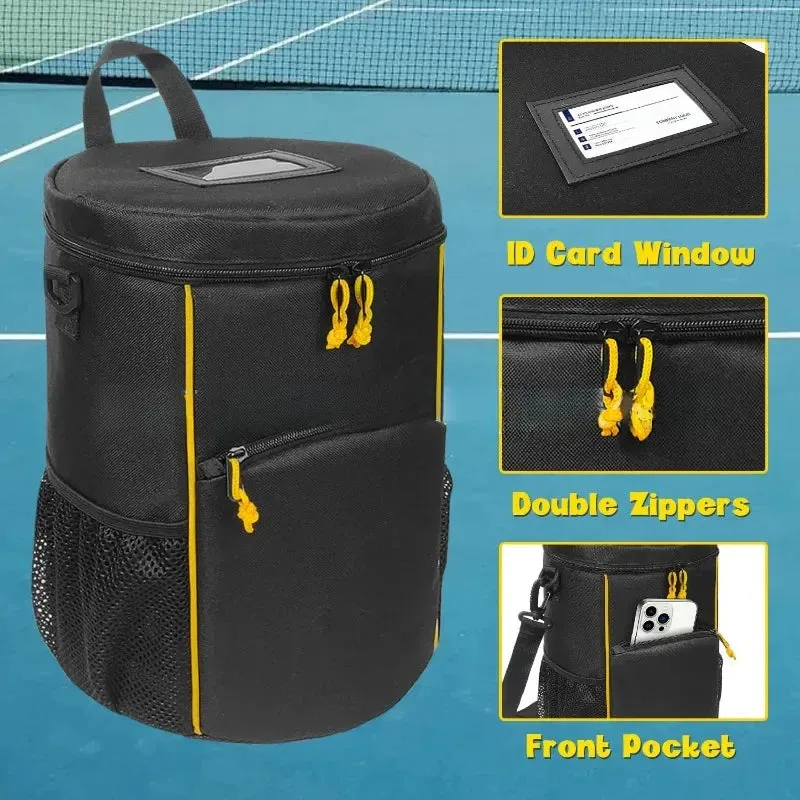 Versatile Crossbody Pickleball & Tennis Bag 22.5 X 22.5 X 33.4 Cm