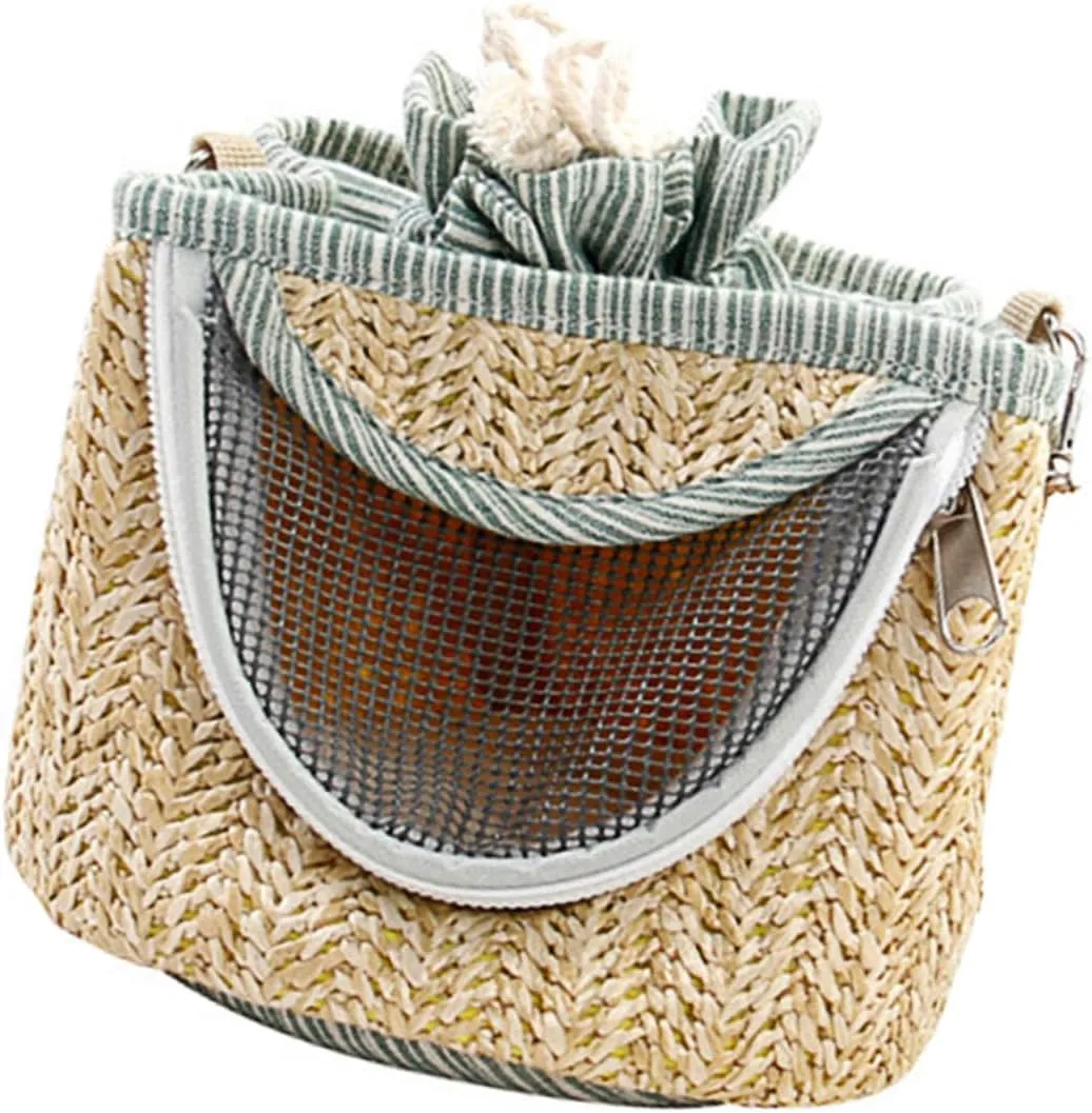 VICASKY 1Pc Pet Carrying Bag Comfy Hedgehog Carrier with Window Lightweight and Durable Pet Supply for Travel Random Color for Pets Like Hamsters and Guinea Pigs