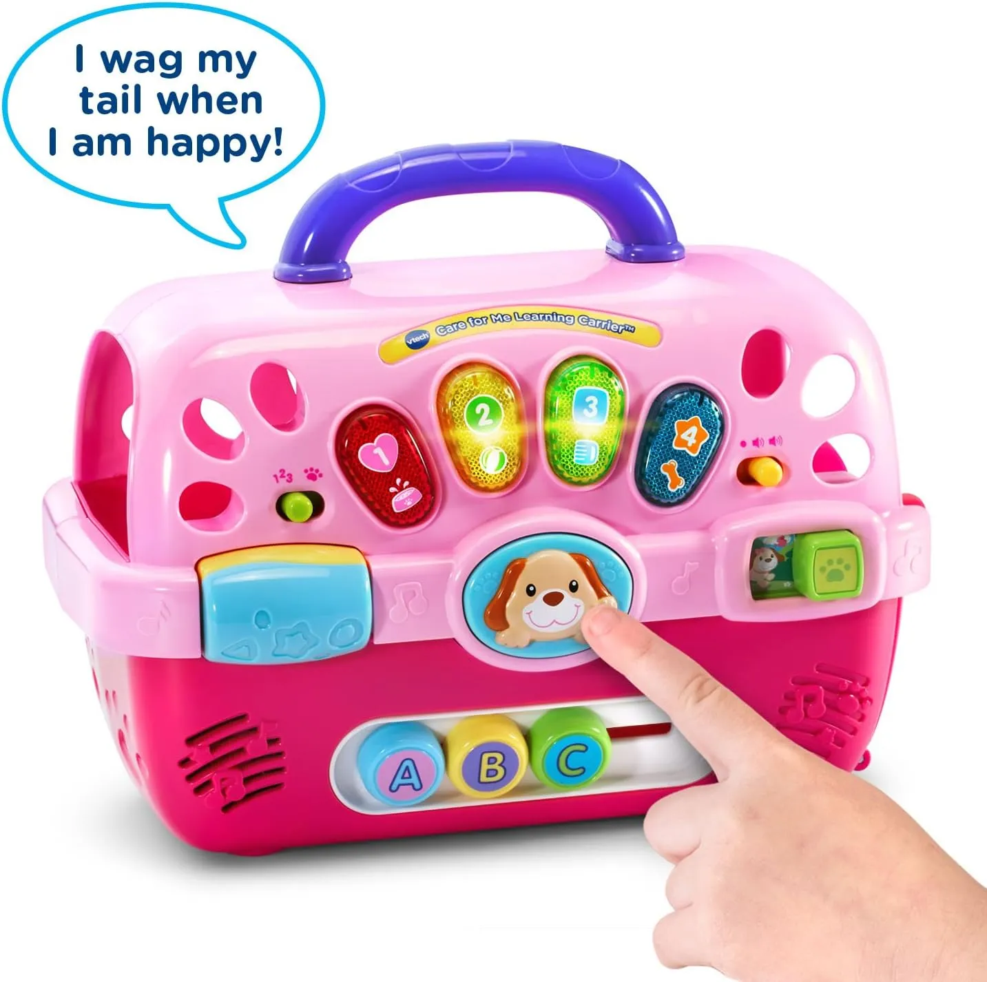 VTech Care for Me Learning Carrier, Pink
