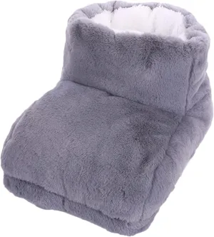 Warm Your Feet Anywhere Electric Heated Shoes Foot Warmer Slippers Fast Heat Easy Charge