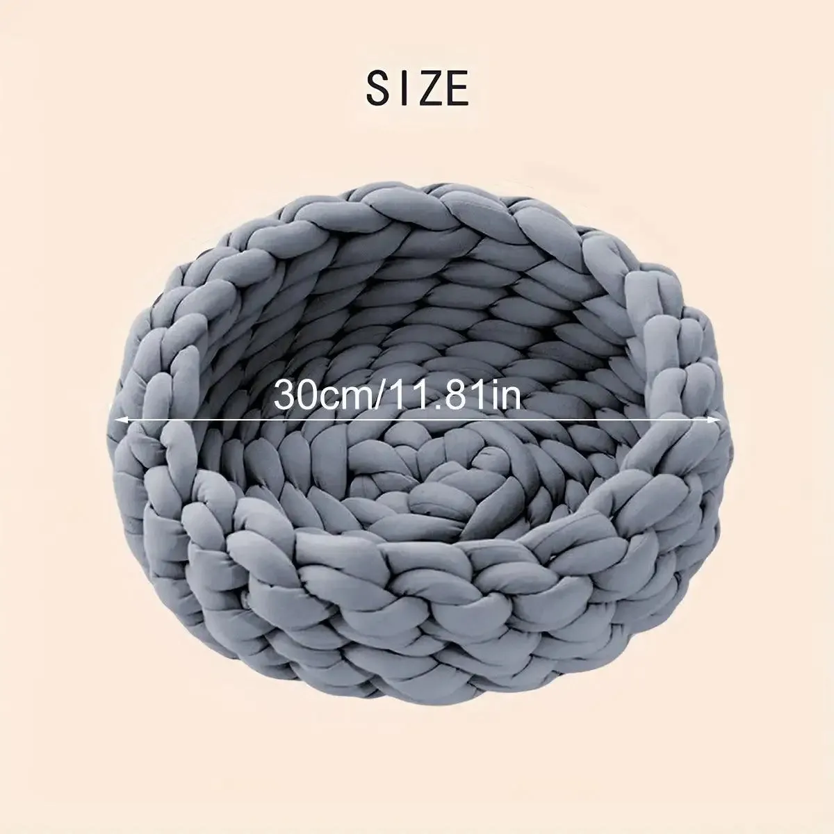 Washable Pet Litter Coarse Wool Dog Cat Litter Soft Comfortable Easy to Clean