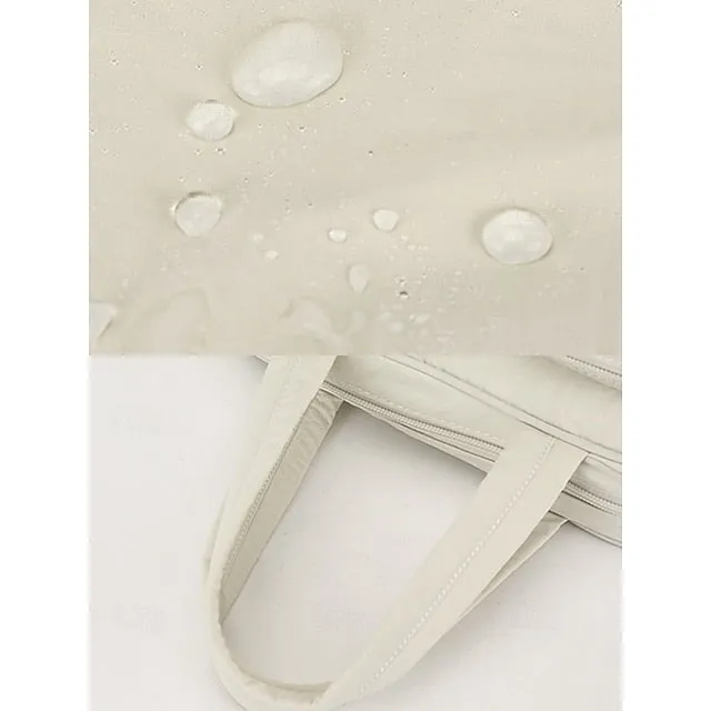 Waterproof and Lightweight Women's Multi-Pocket Crossbody Handbag with Adjustable Strap – Stylish and Functional Tote Bag in Various Colors, Ideal for Everyday Use Yellow Black White