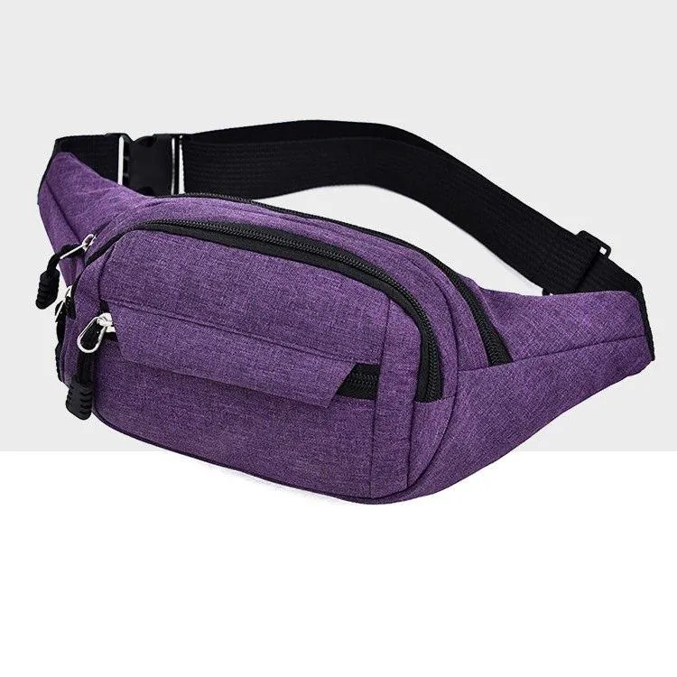 Waterproof Multi Pocket Chest Bag For Sports