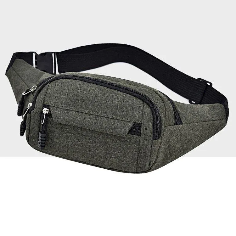 Waterproof Multi Pocket Chest Bag For Sports