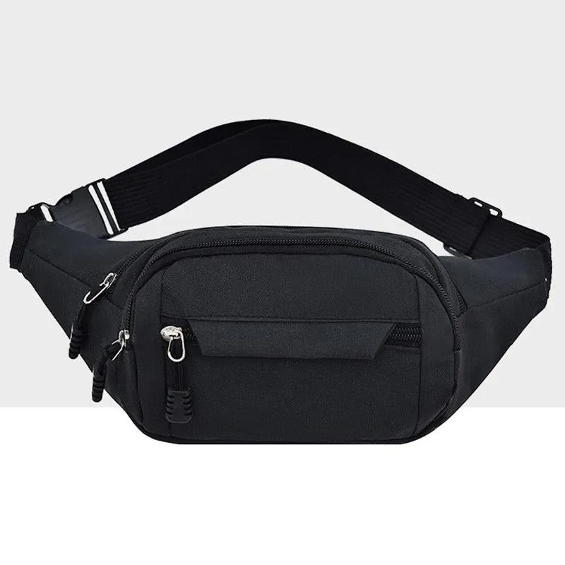 Waterproof Multi Pocket Chest Bag For Sports