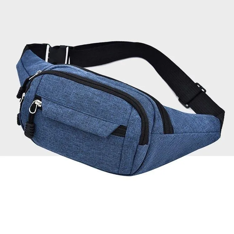 Waterproof Multi Pocket Chest Bag For Sports