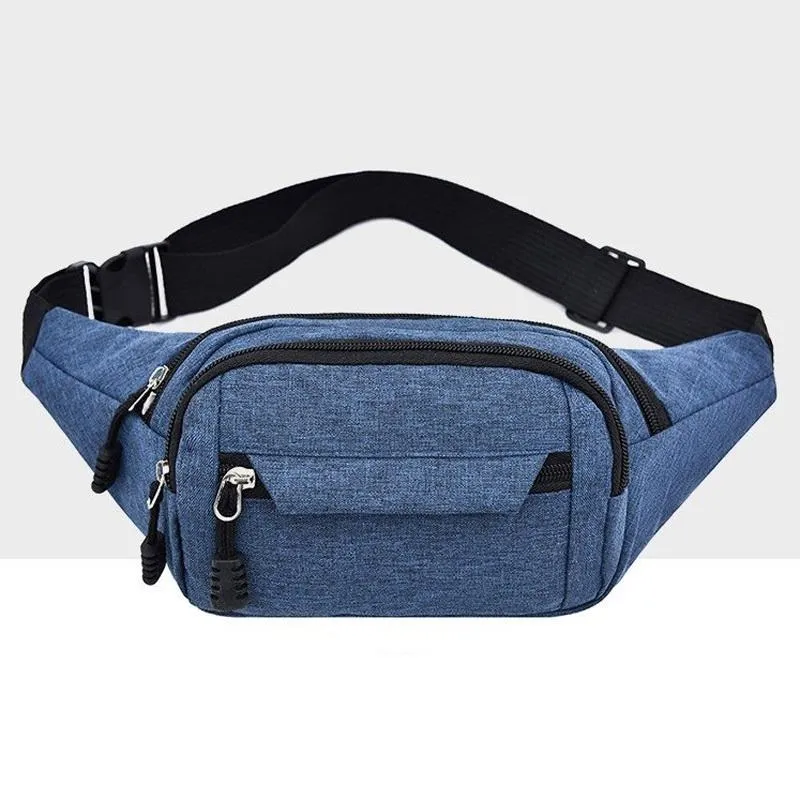 Waterproof Multi Pocket Chest Bag For Sports