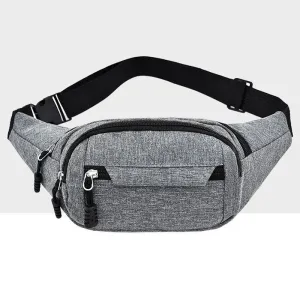 Waterproof Multi Pocket Chest Bag For Sports