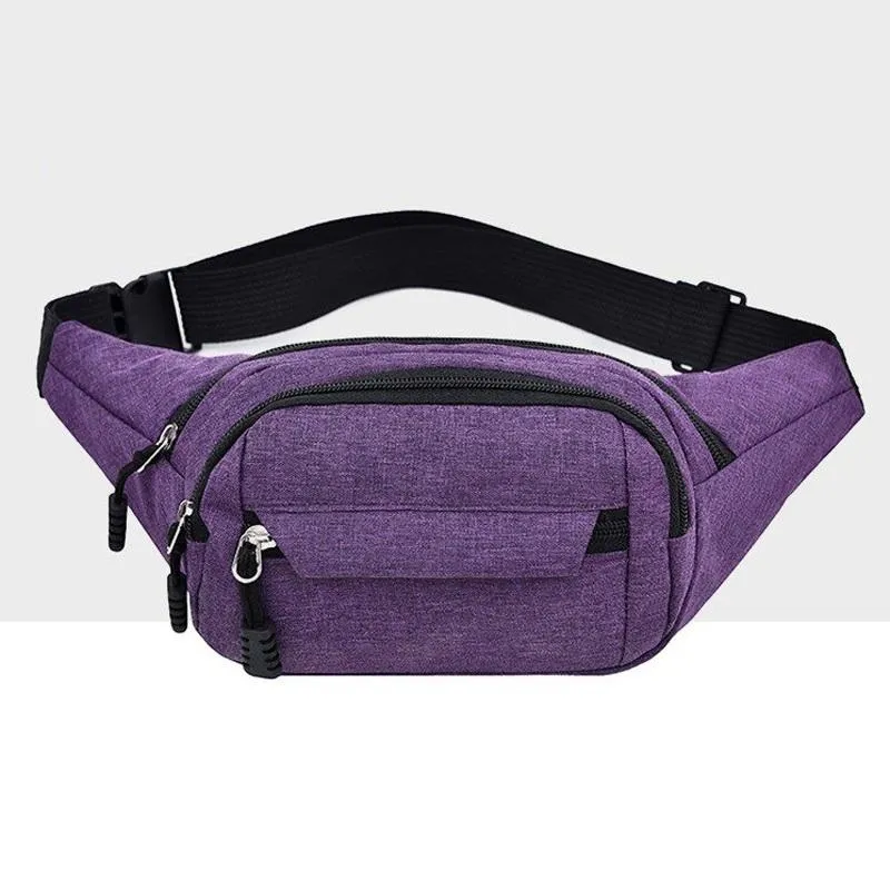 Waterproof Multi Pocket Chest Bag For Sports