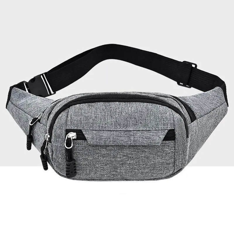 Waterproof Multi Pocket Chest Bag For Sports