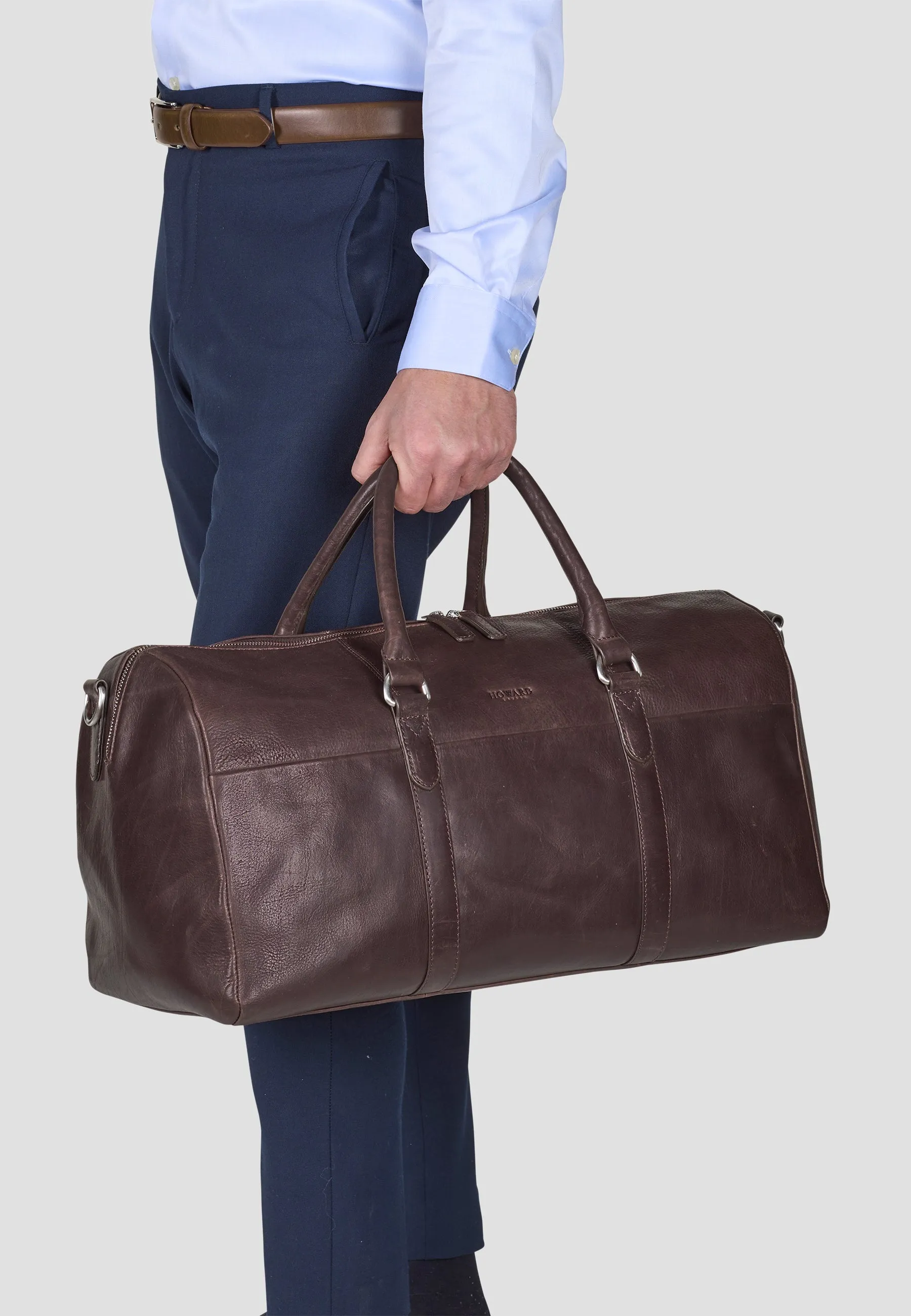 Weekend Bag Victor Dark Brown