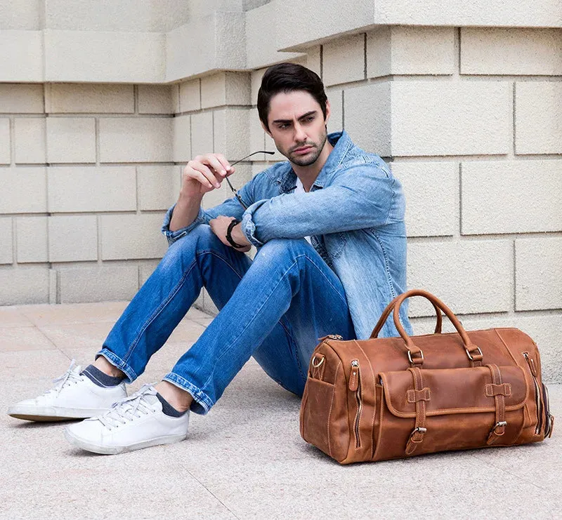 Weekender 20 Leather Travel Bag