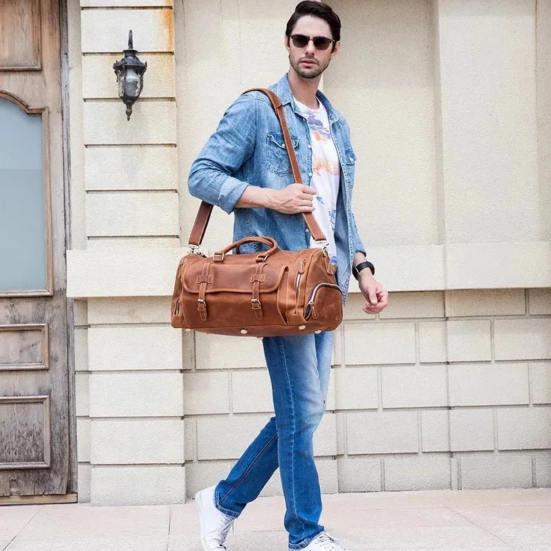 Weekender 20 Leather Travel Bag