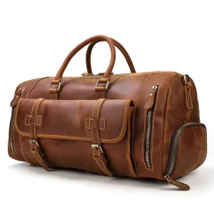 Weekender 20 Leather Travel Bag