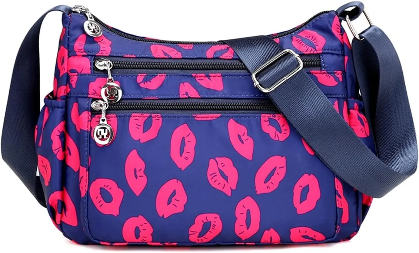 WENJHEN Women Shoulder Bag Ladies Crossbody Purse Roomy Multiple Pockets Handbag